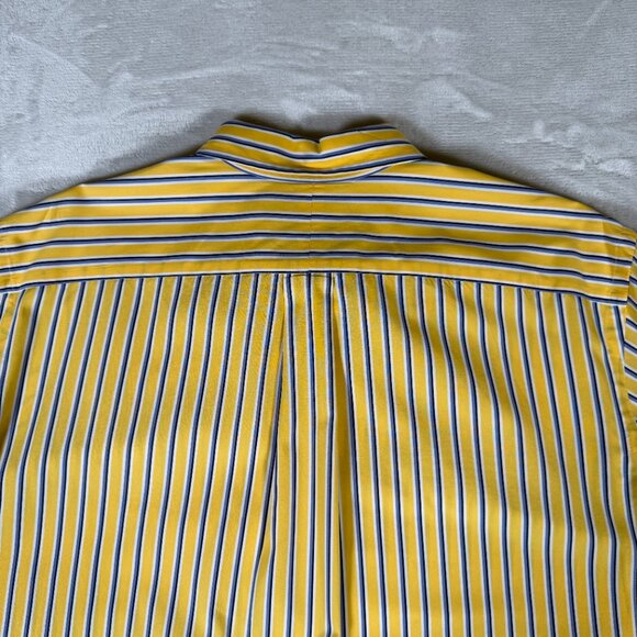 Ralph Lauren Shirt Men Size XL Long Sleeve Classic Fit Stripe 100% Cotton GUC - Picture 13 of 13